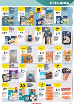 Pré-visualização Continente - Açores válido de 19.03.2026 | Página: 3 | Produtos: Bacalhau, Pescada, Salmão, Lombo