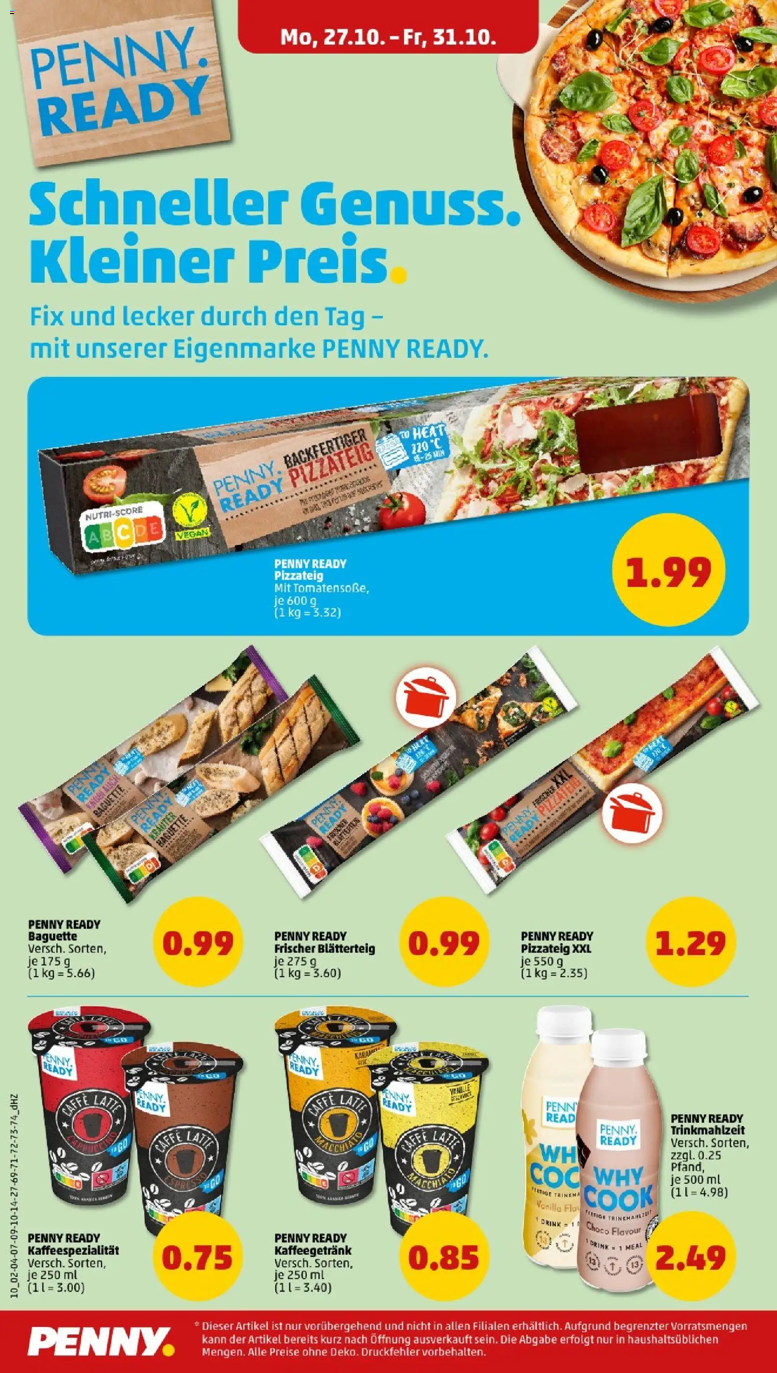 Penny - Baden-Württemberg – gültig ab 27.10.2025 | Seite: 12 | Produkte: Baguette