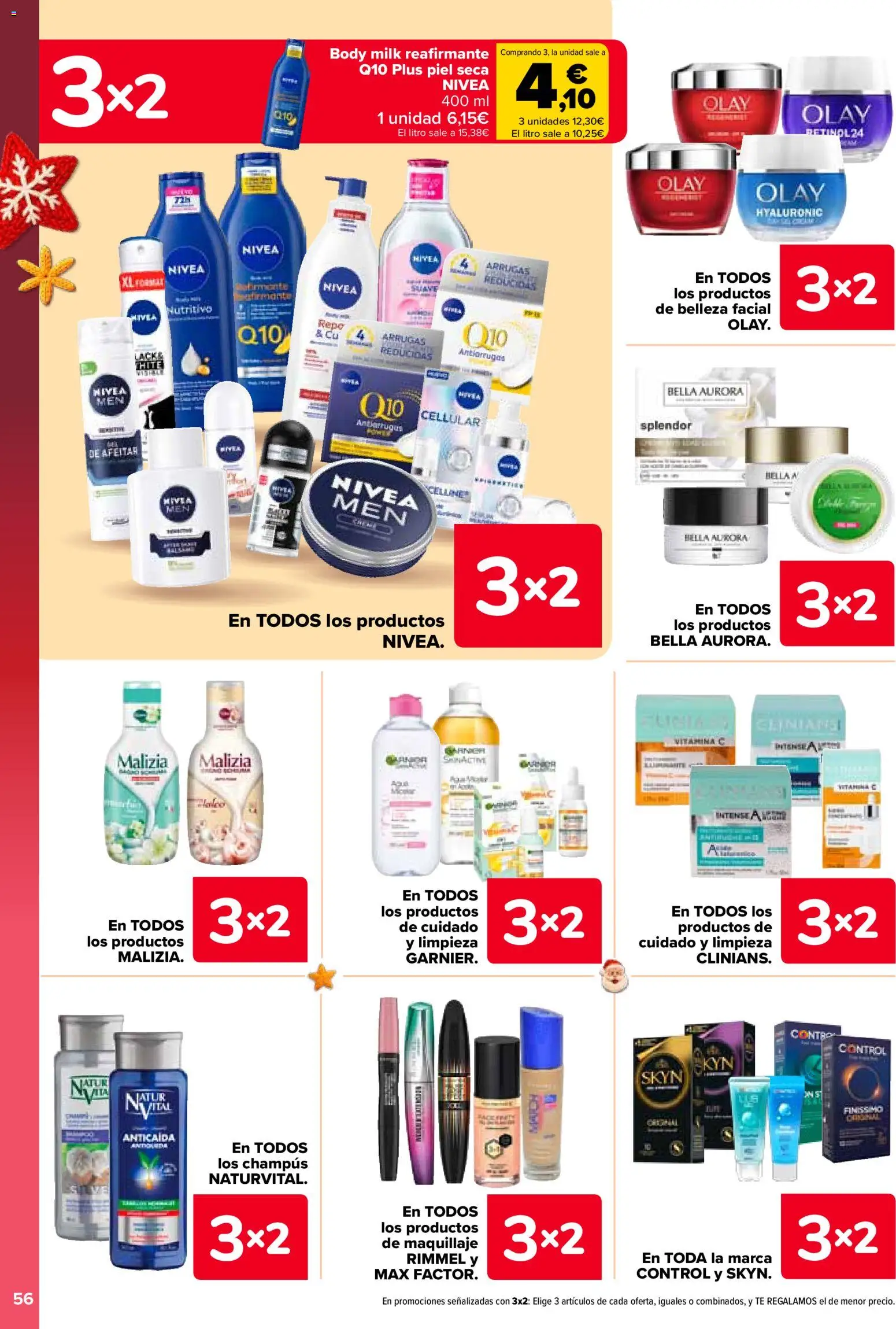 Carrefour folleto │ válido desde el 29.12.2025 | Página: 56 | Productos: Maquillaje, Té, Body