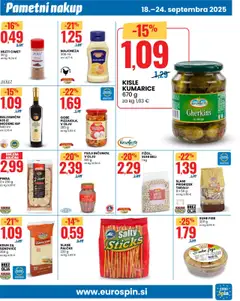 Novi Eurospin katalog ponudbe – veljaven od 18.09.2025 | Stran: 7