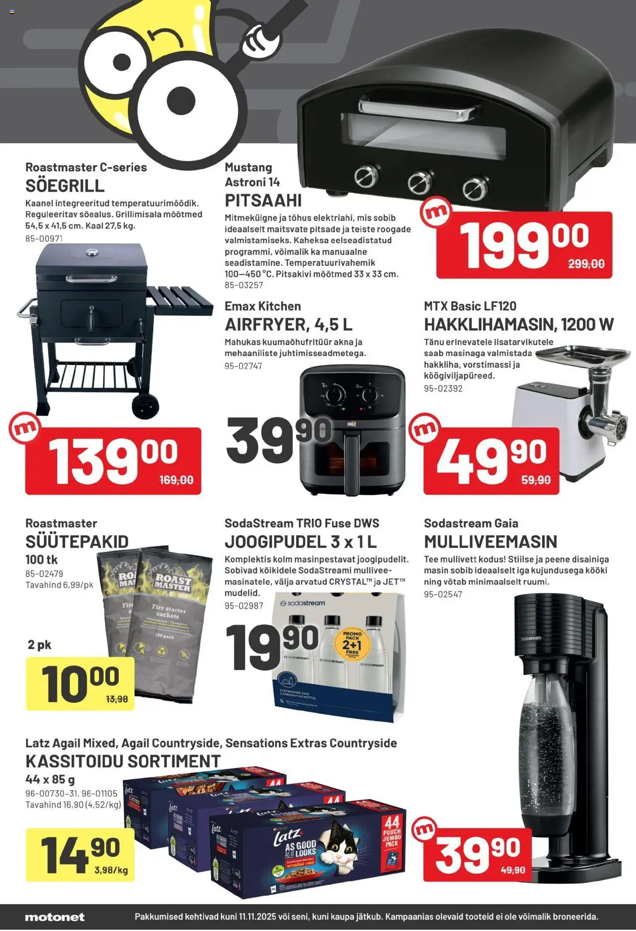 Motonet tarjoukset - Motonet-paevad! – voimassa 15.10.2025 alkaen | Sivu: 14 | Tuotteet: Sodastream, Voi, Tee