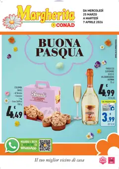 Anteprima del volantino Conad volantino Margherita Lombardia valido a partire dal 25.03.2026