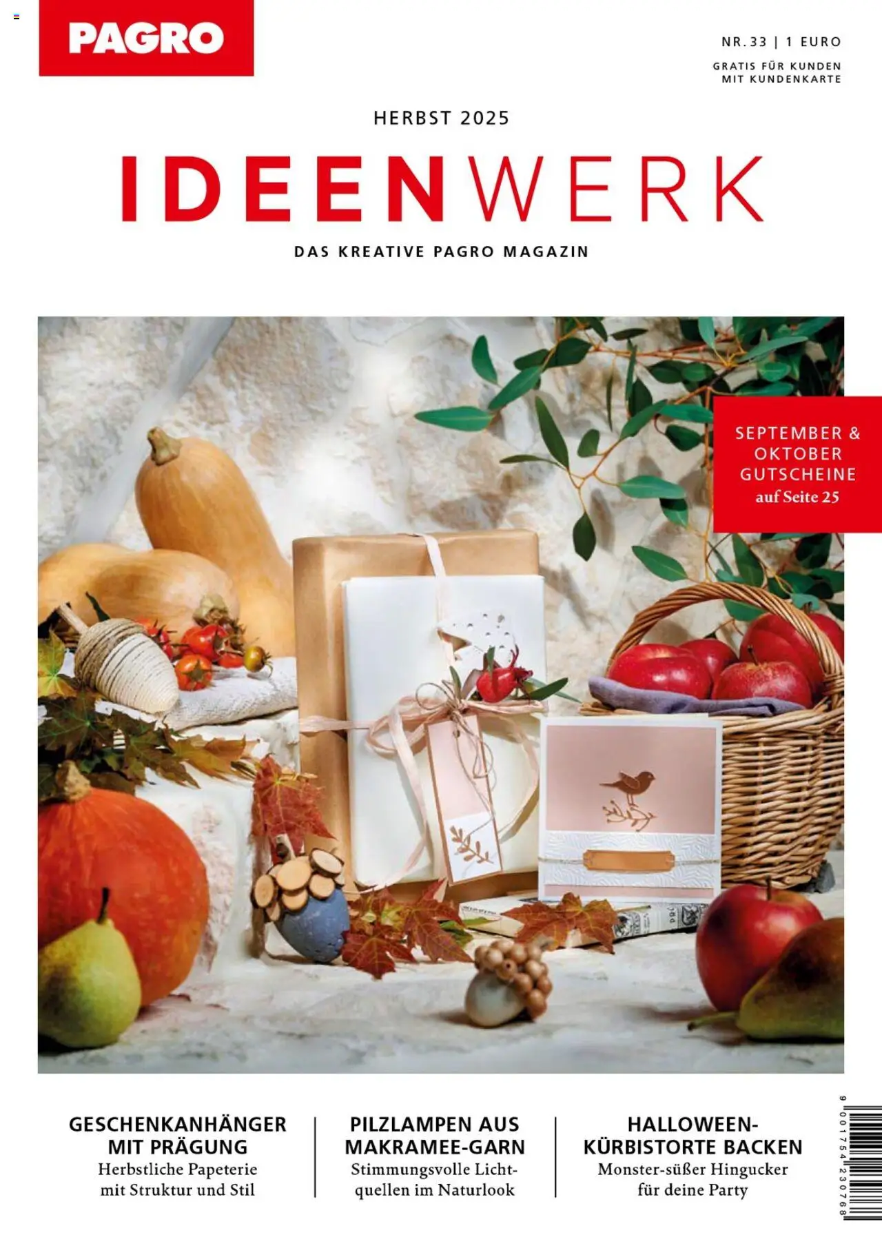 Pagro-Diskont Ideenwerk gültig ab 17.09.2025 | Seite: 1