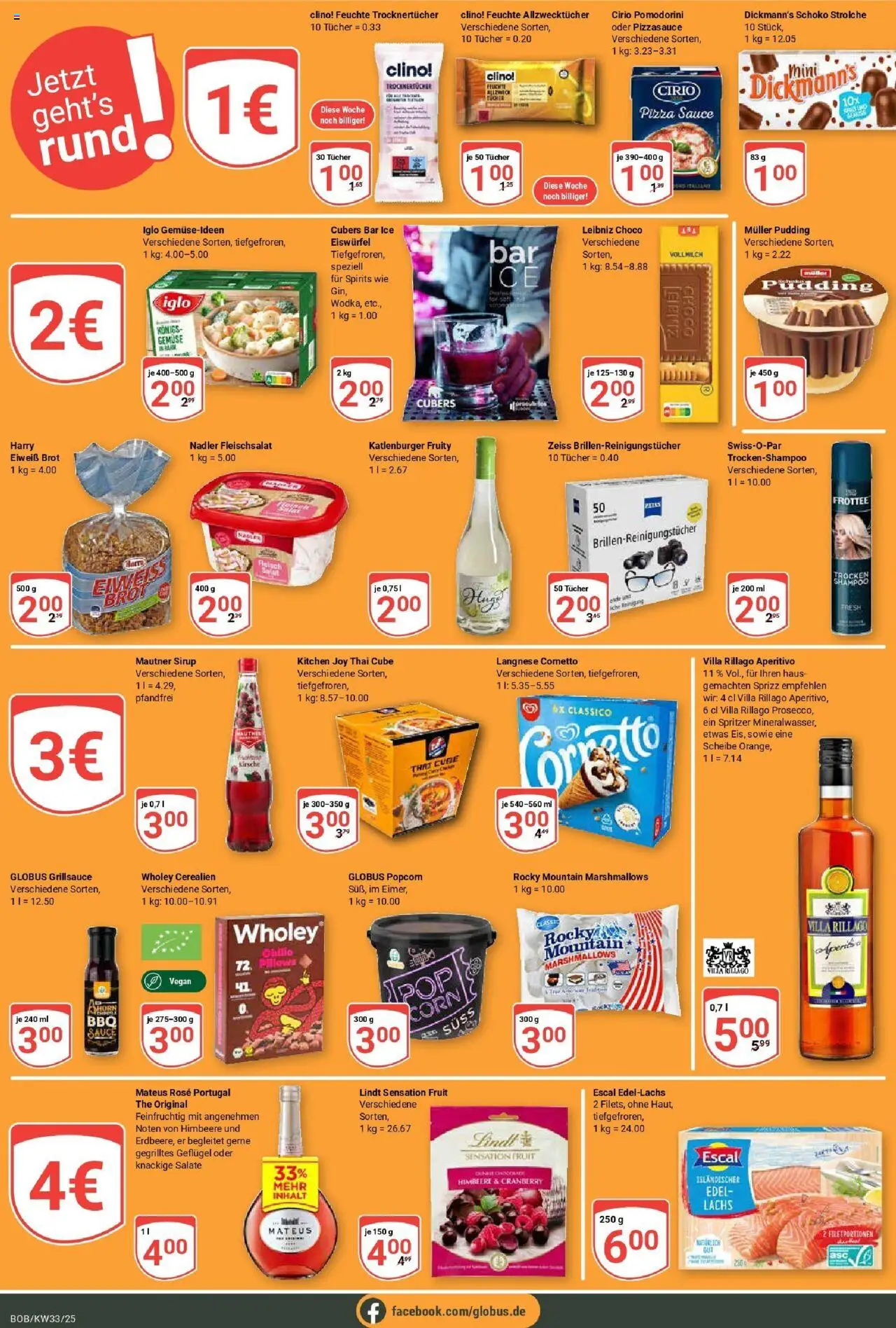 Globus prospekt Bobenheim-Roxheim	 - gültig ab dem 11.08.2025 | Seite: 20 | Produkte: Sirup, Pudding, Himbeere, Fleisch