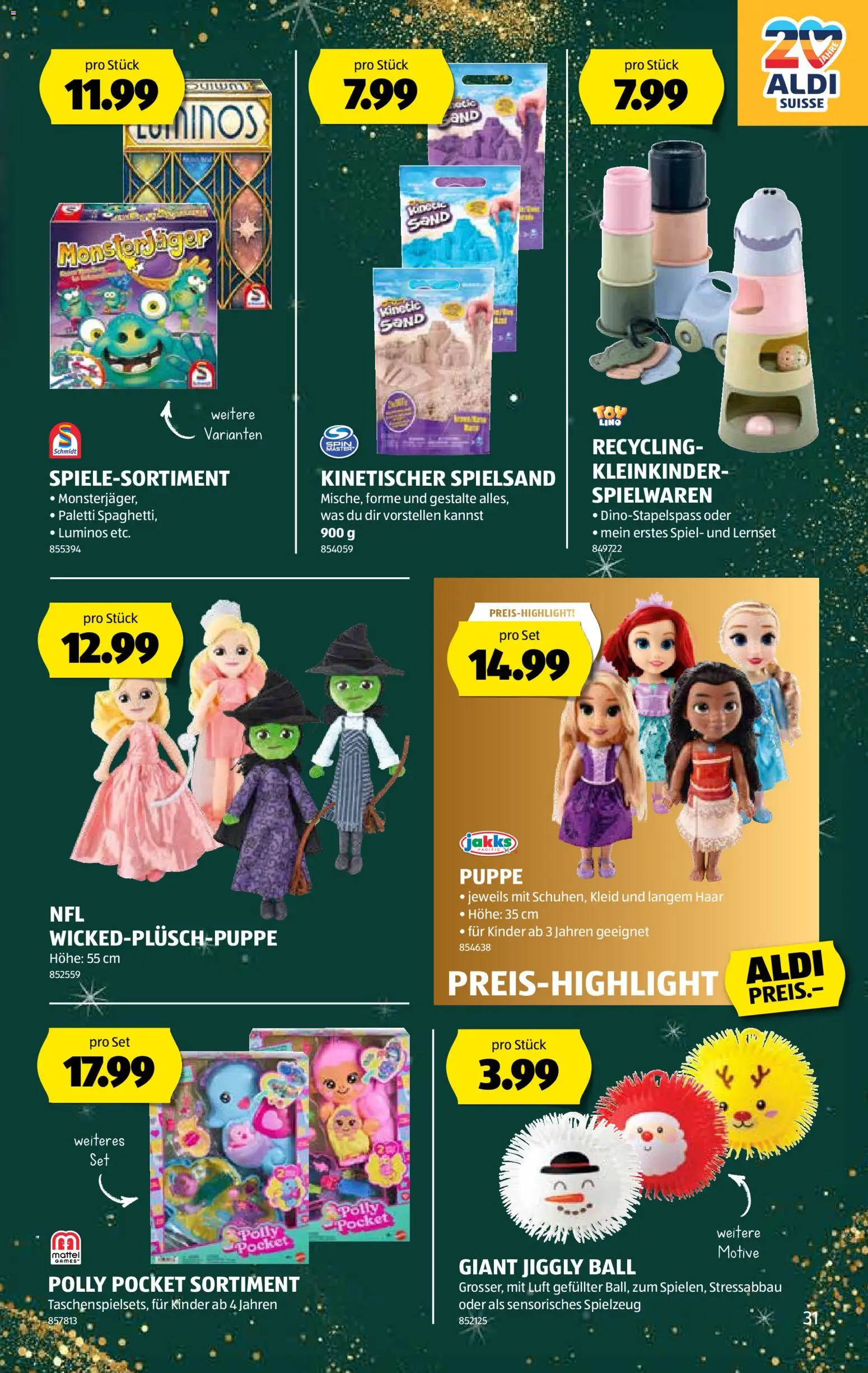 Aldi - Black Friday – gültig ab 27.11.2025 | Seite: 32 | Produkte: Kleid, Spiel