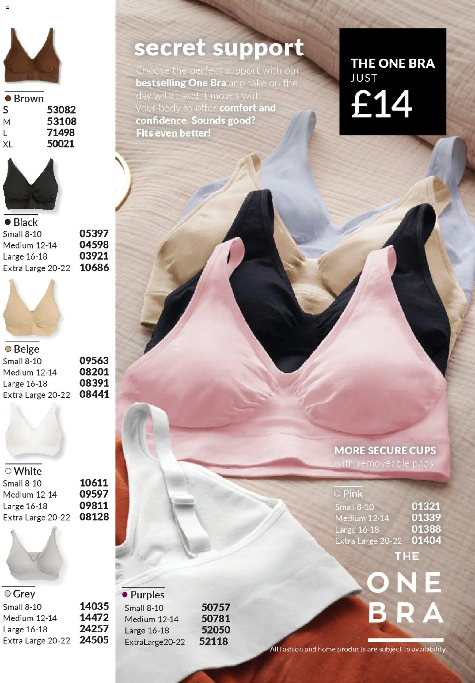 {H1} | Page: 156 | Products: Bra