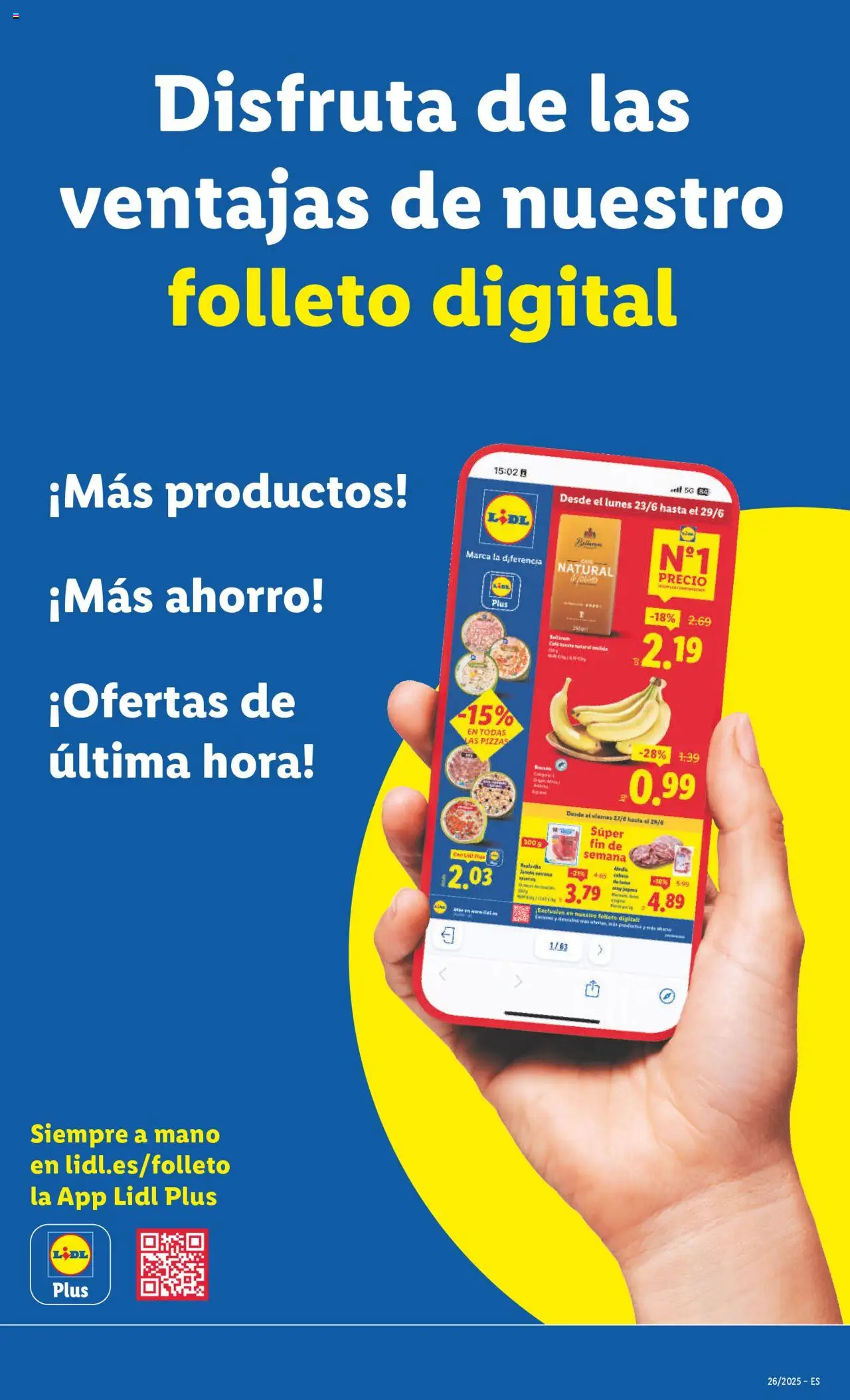 Lidl catálogo de bazar MAD │ válido desde el 07.07.2025 | Página: 27 | Productos: Café, Jamón, Bananas