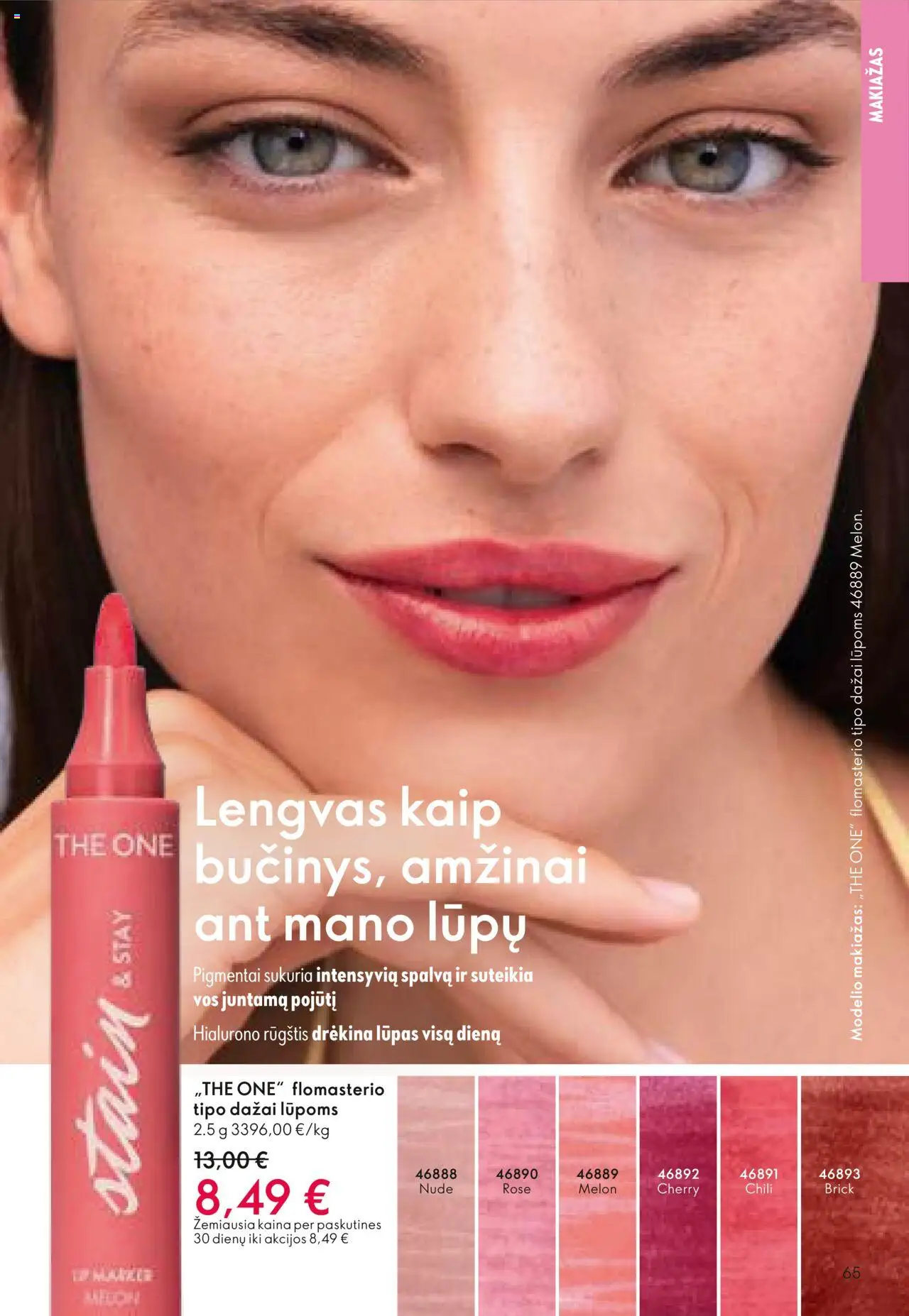 Oriflame - Katalogas 12 2025│galioja nuo 24.08.2025 | Puslapis: 65 | Prekių: Makiažas