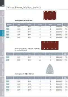 Makita-mainoslehti voimassa 24.03.2026 alkaen | Sivu: 362 | Tuotteet: Monitoimikone, Käsineet