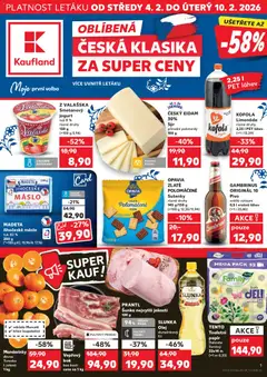 Náhled letáku Kaufland leták od 04.02.2026