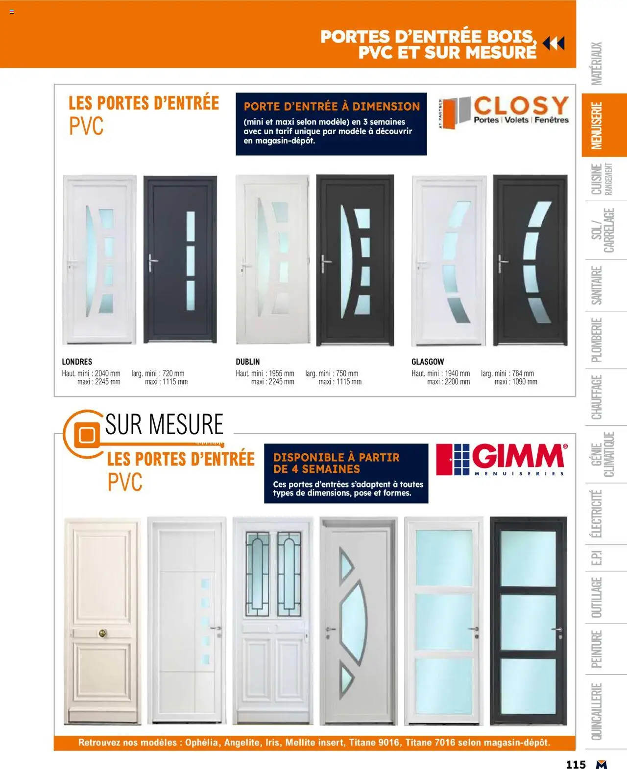  | Page: 115 | Produits: Porte, Portes