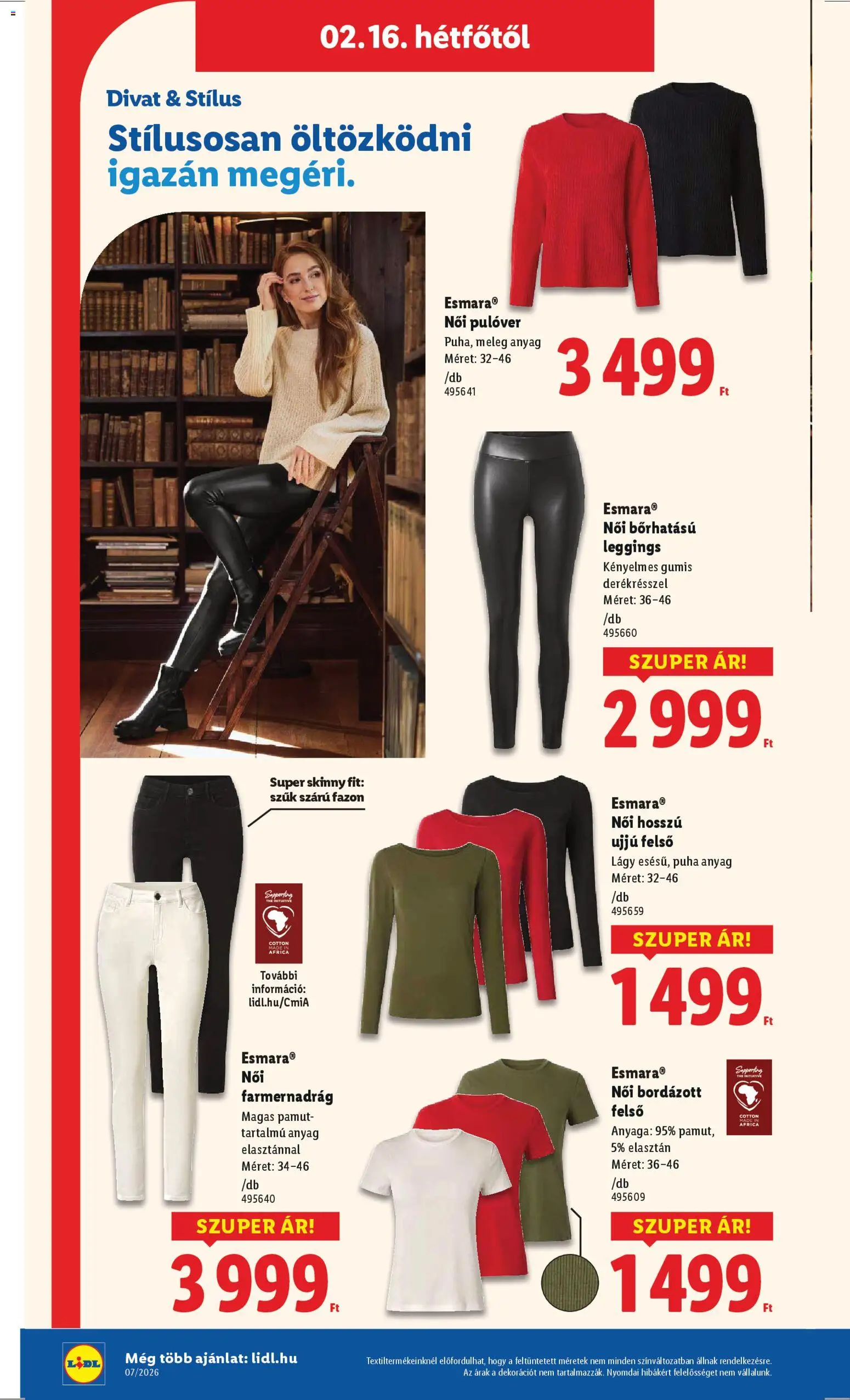 Lidl akciós ujság - amely érvényes a következő dátumtól: 12.02.2026 | Oldal: 20