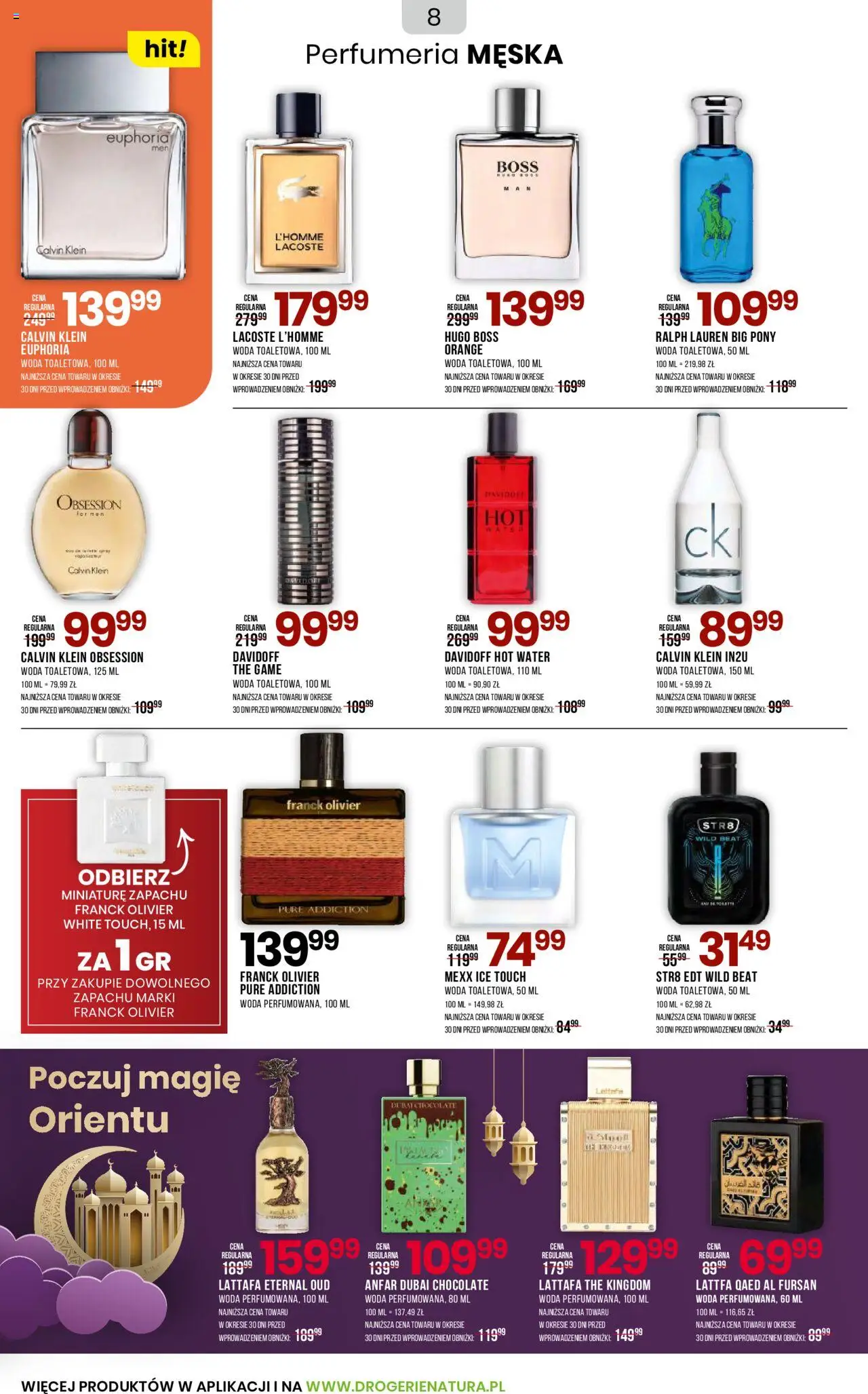 Drogerie Natura Gazetka od 20.09.2025 | Strona: 8 | Produkty: Woda