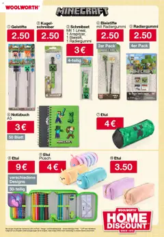 Woolworth Schulprospekt - gültig ab dem 20.08.2025 | Seite: 15 | Produkte: Topper, Notizbuch