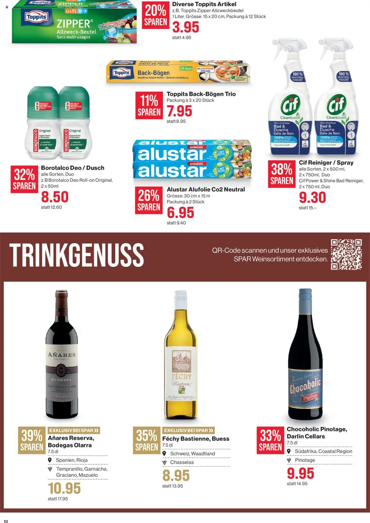 SPAR Aktionen – gültig ab 16.10.2025 | Seite: 10 | Produkte: Bad, Dusche, Duft