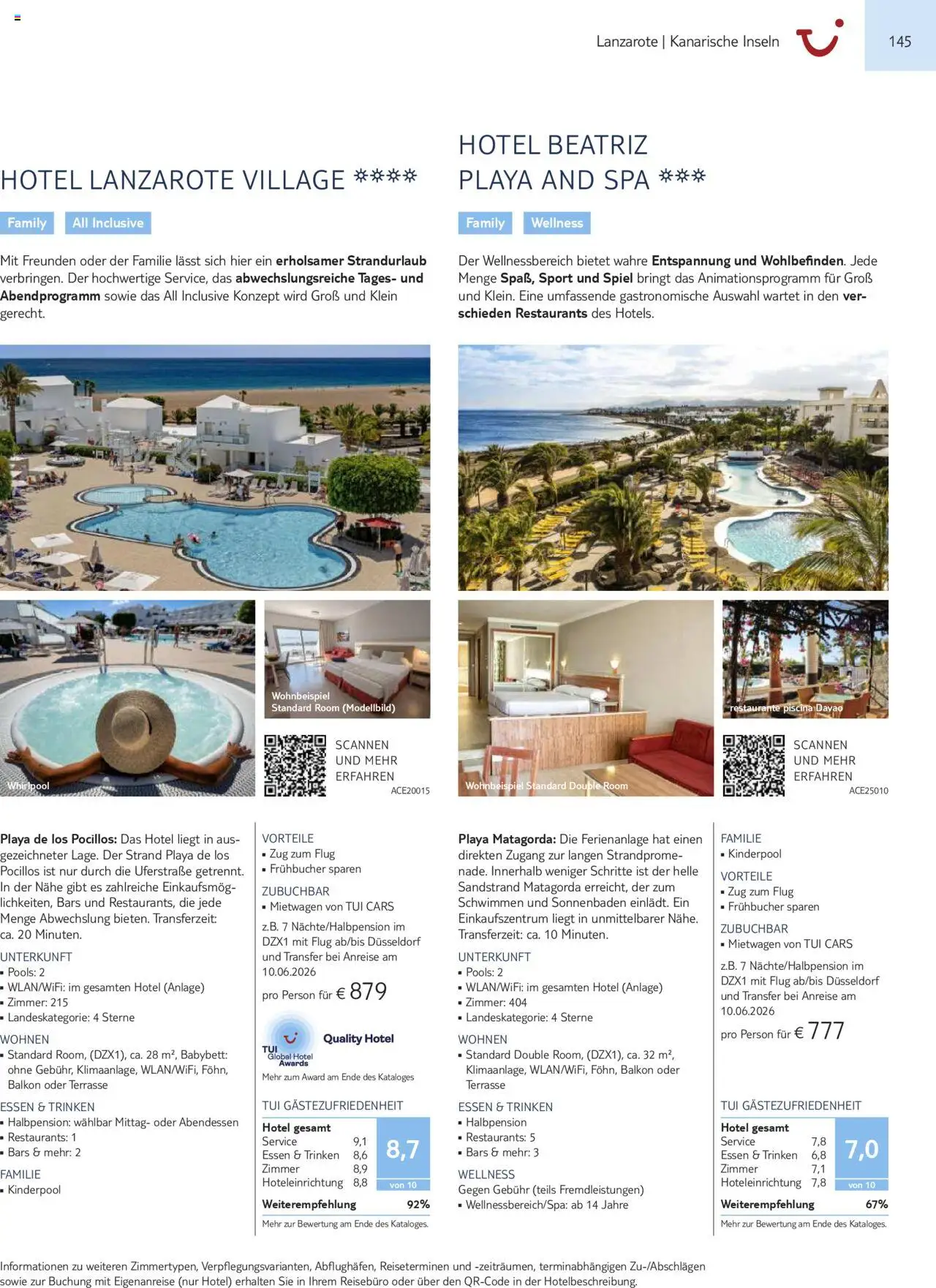 TUI Prospekt Kanaren, Kapverden & Senegal 2025/26	  – gültig ab 01.11.2025 | Seite: 145 | Produkte: Spiel, Babybett