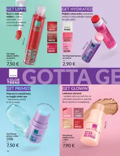 Avon katalog akcije – veljaven od 01.02.2026 | Stran: 80 | Izdelki: Rdečilo za lica, Barva