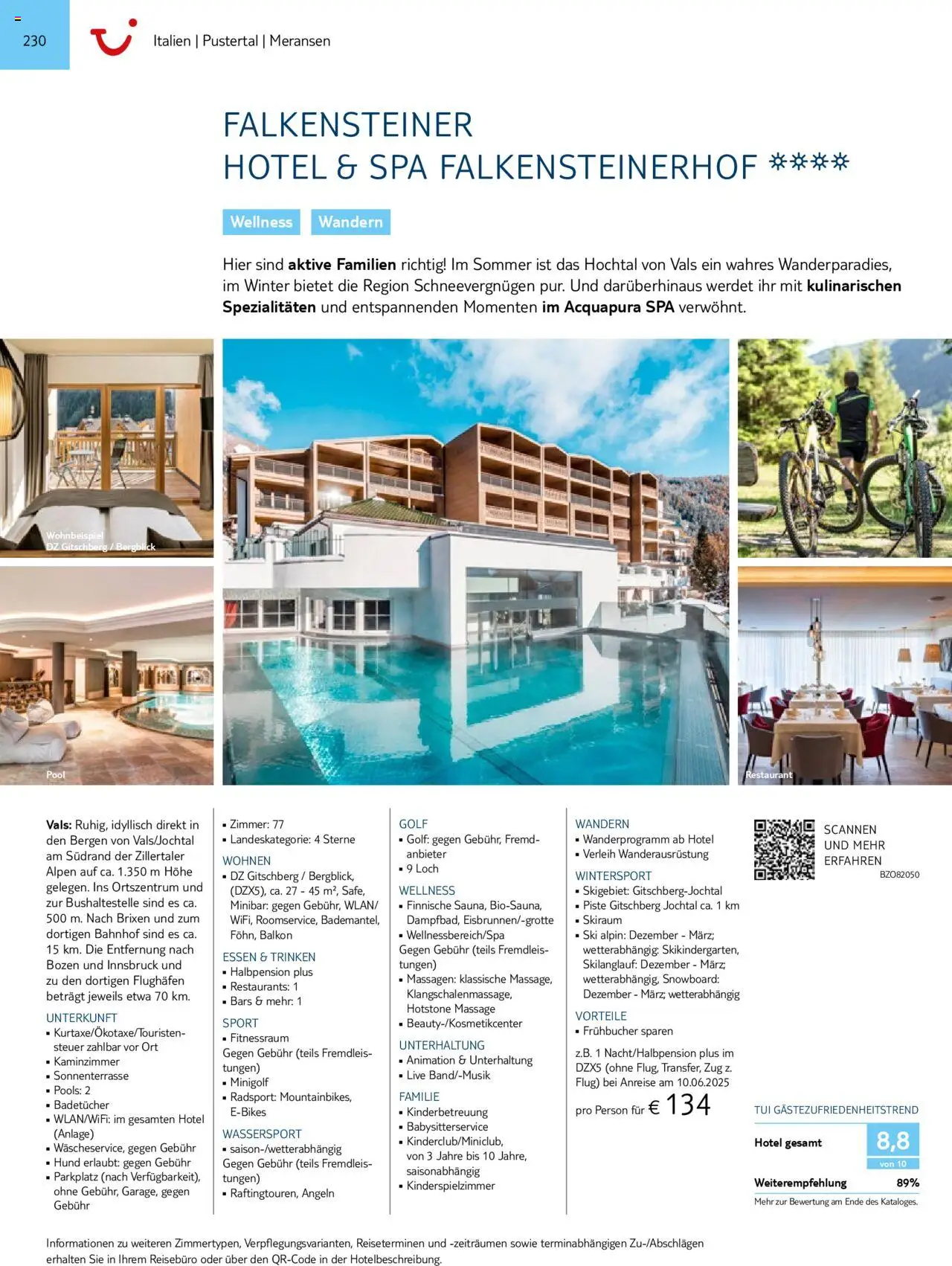 Aida - Urlaub mit eigener Anreise 2025/26 – gültig ab 01.11.2024 | Seite: 230 | Produkte: Ski, Snowboard