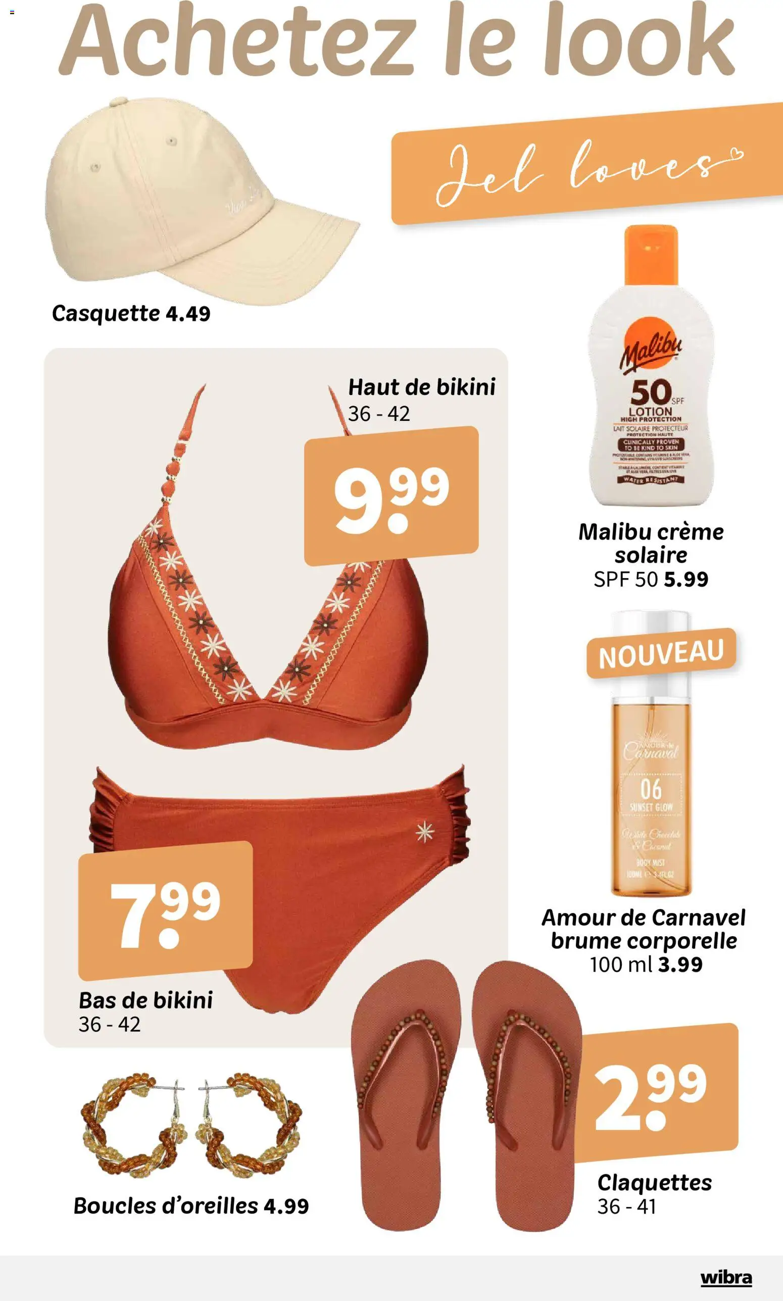 {H1} | Page: 13 | Produits: Body, Bikini, Crème, Casquette