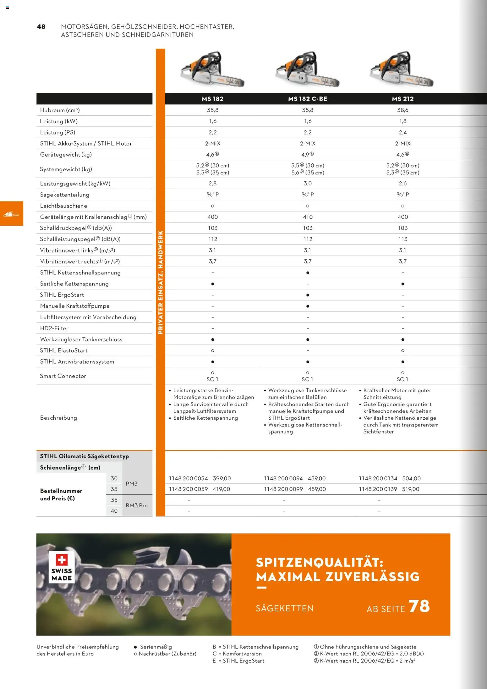 STIHL Katalog – gültig ab 01.01.2026 | Seite: 48