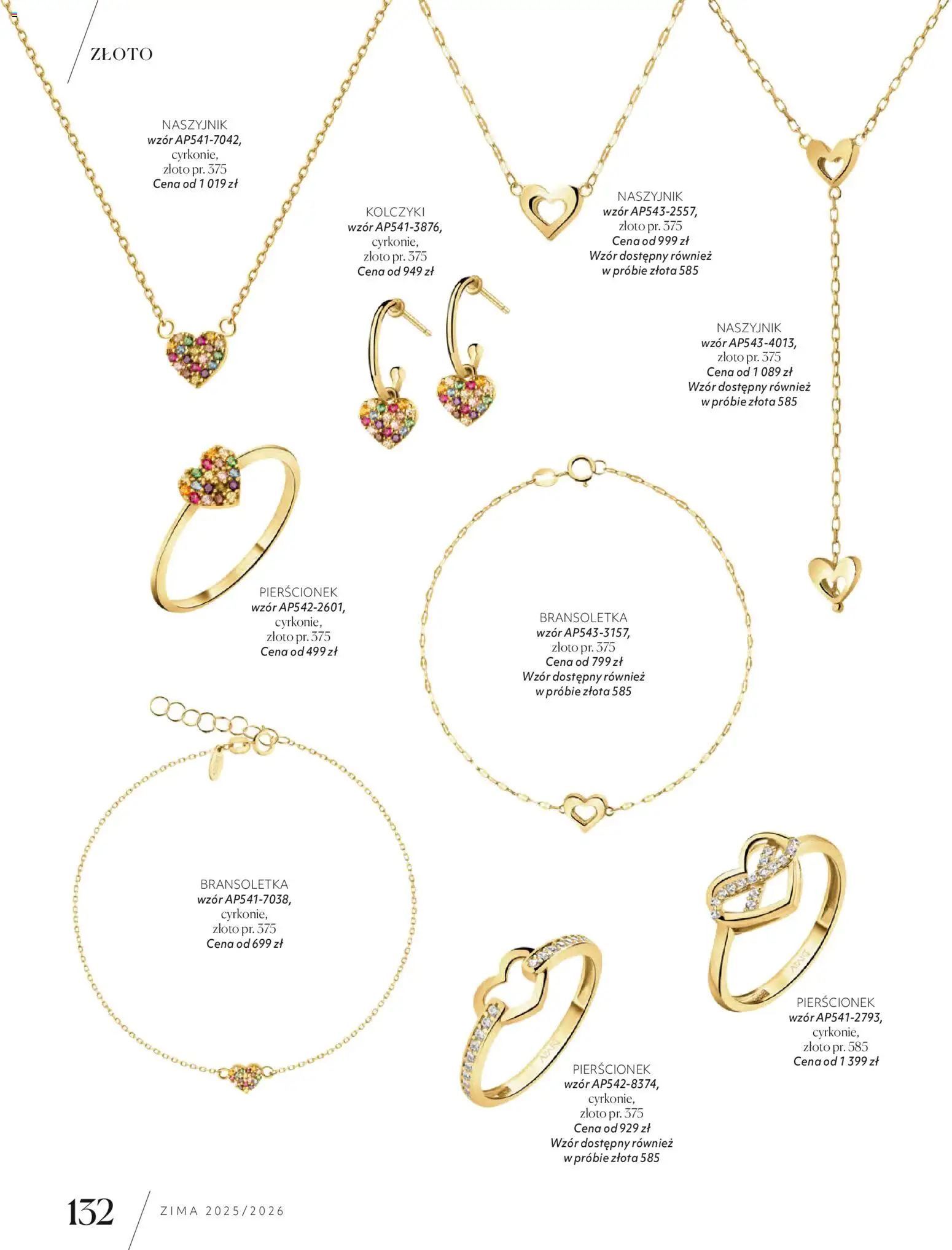 Apart promocje od 04.11.2025 | Strona: 134 | Produkty: Naszyjnik, Bransoletka, Pierścionek