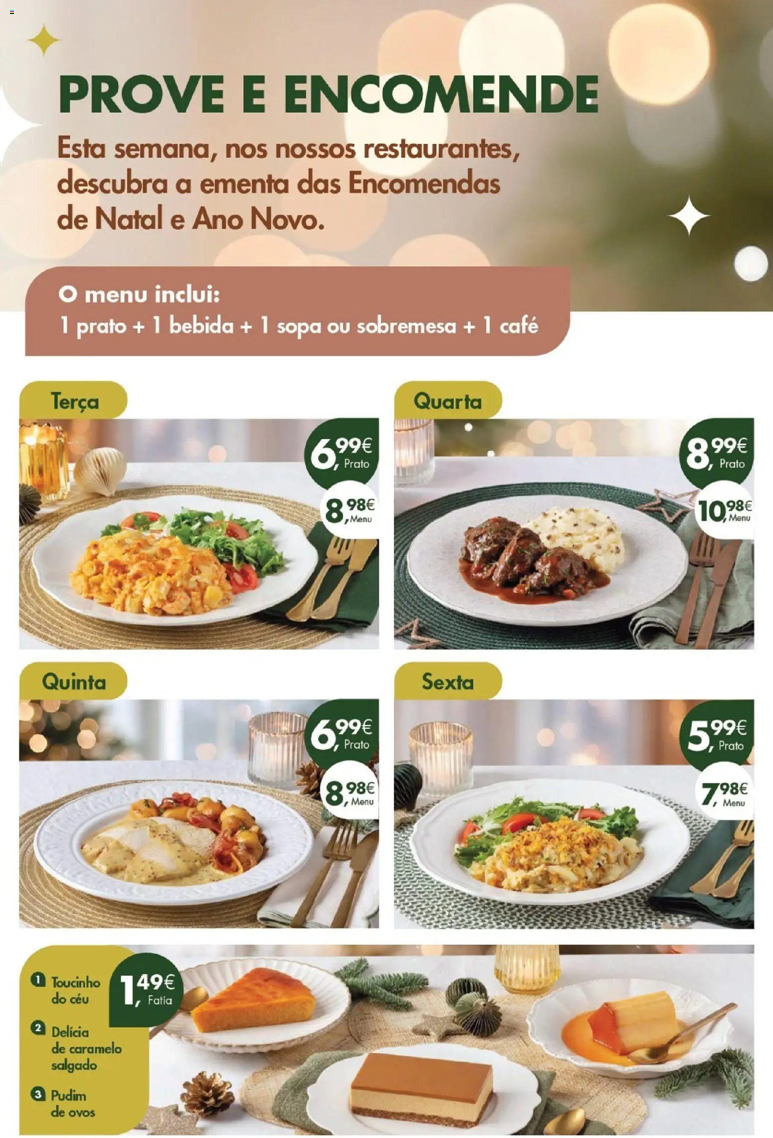 Pingo Doce Poupe este Fim de Semana │ válido de 05.12.2025 | Página: 28 | Produtos: Pudim, Ovos, Café, Bebida