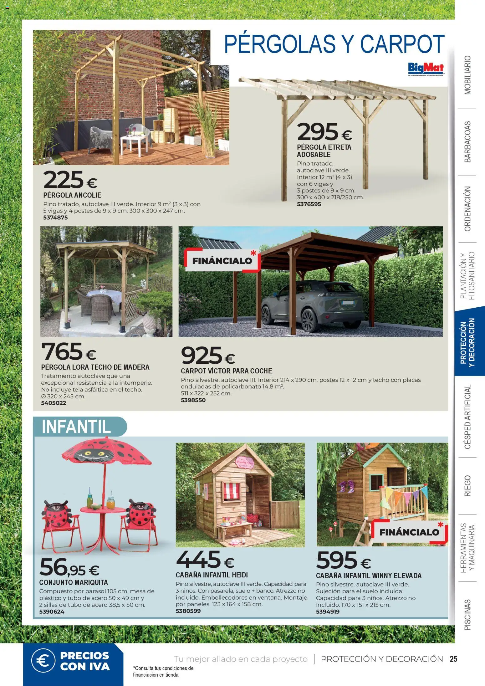 BigMat - Jardin y Piscinas 2026 │ válido desde el 23.03.2026 | Página: 25 | Productos: Mesa