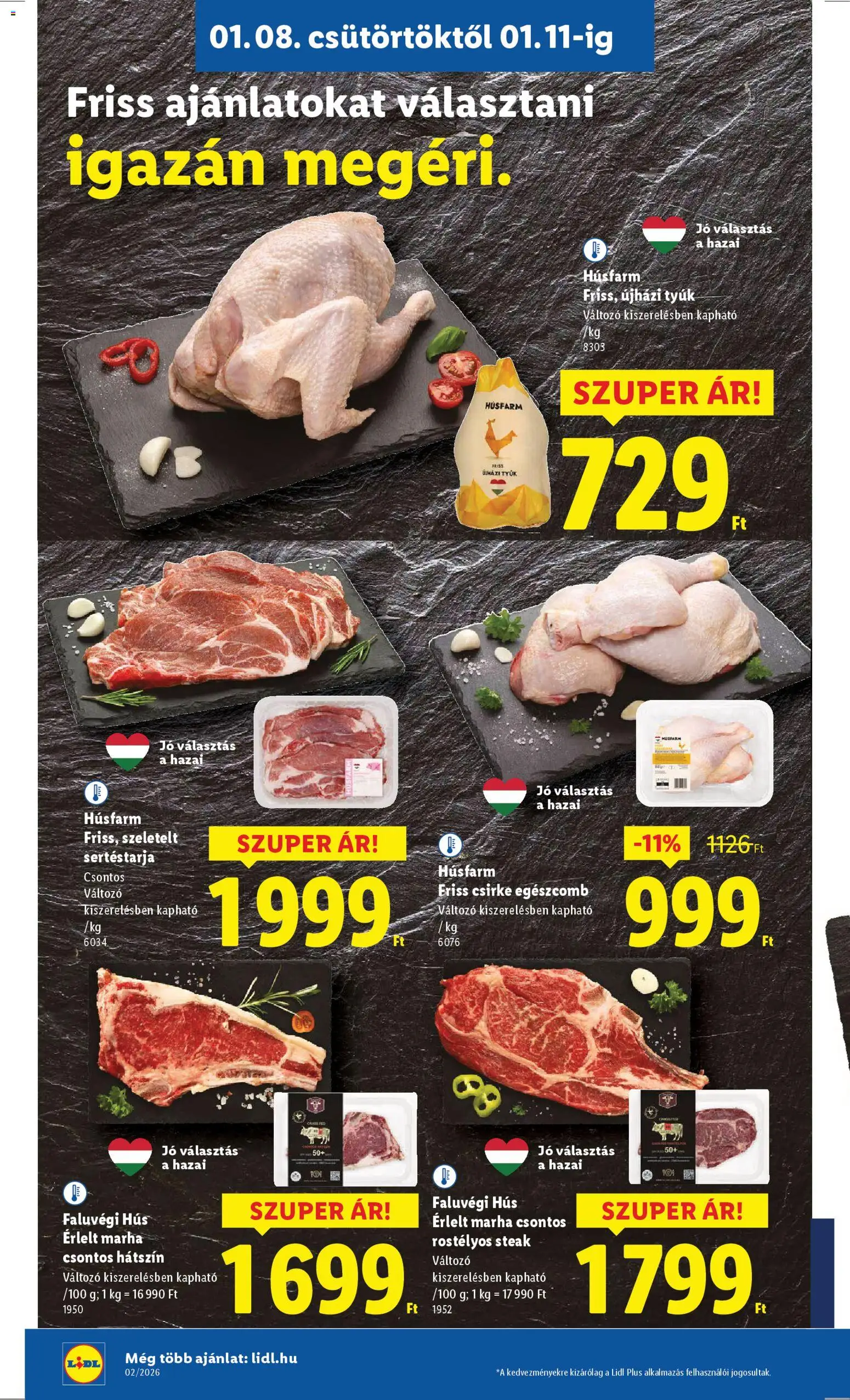 Lidl akciós ujság - amely érvényes a következő dátumtól: 08.01.2026 | Oldal: 10