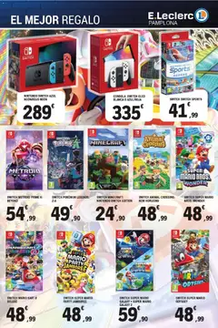 Vista previa E.Leclerc folleto válido desde el 15.12.2025 | Página: 11 | Productos: Consola, Nintendo