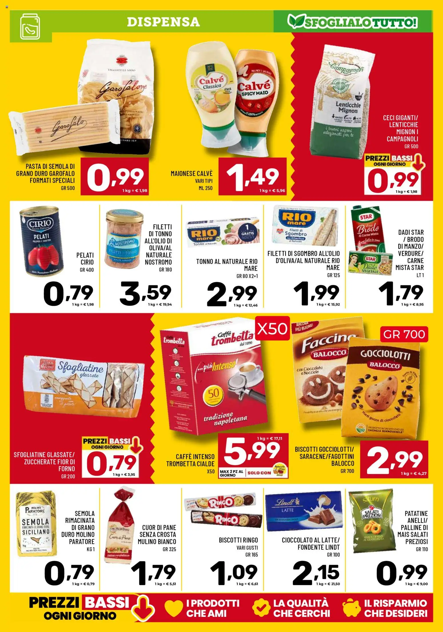 Volantino Il Centesimo del 13.01.2026 | Pagina: 9 | Prodotti: Biscotti, Ceci, Lenticchie, Maionese