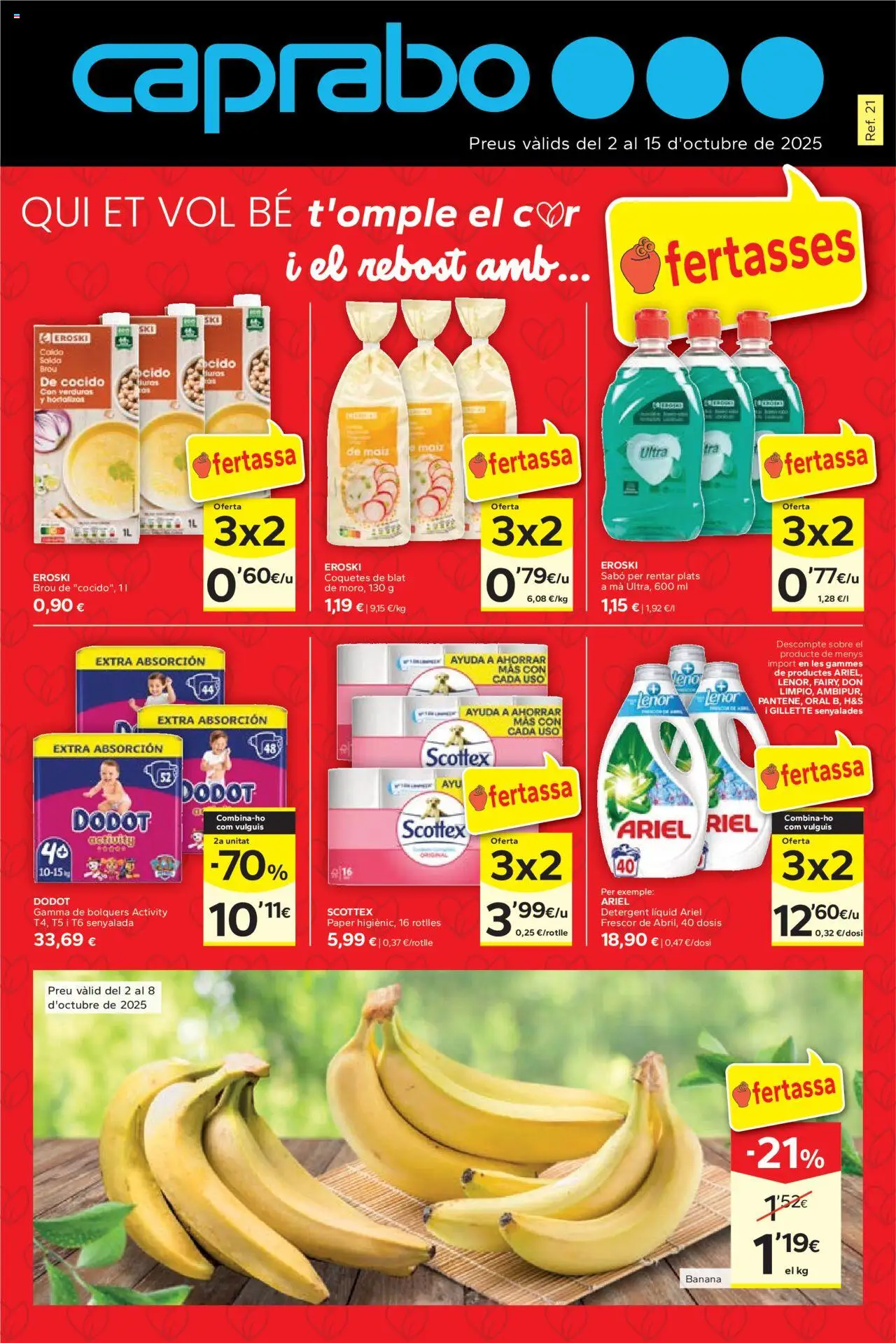Caprabo - Ofertasses │ válido desde el 02.10.2025 | Página: 1