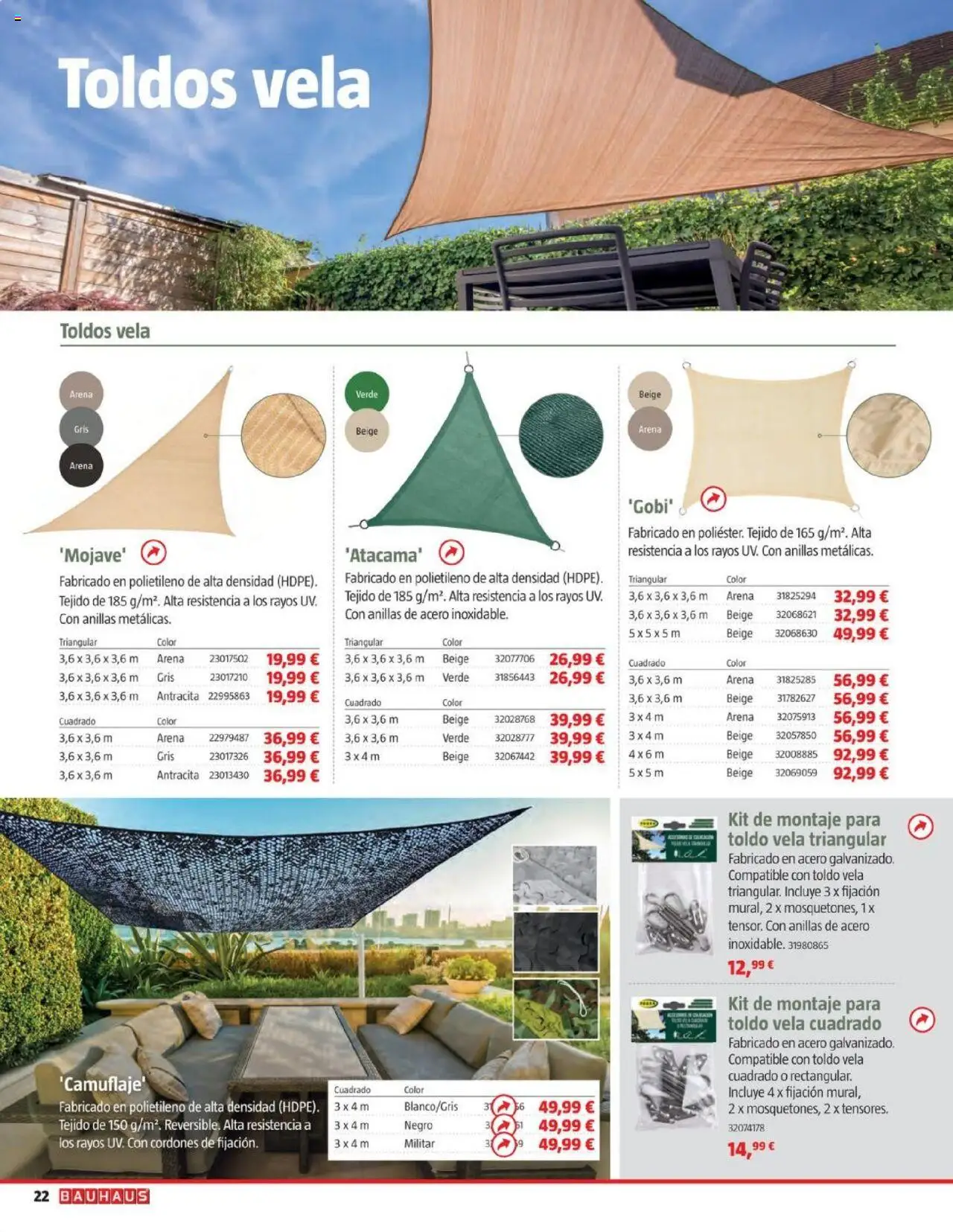 Bauhaus - Camping │ válido desde el 19.05.2025 | Página: 22 | Productos: Vela