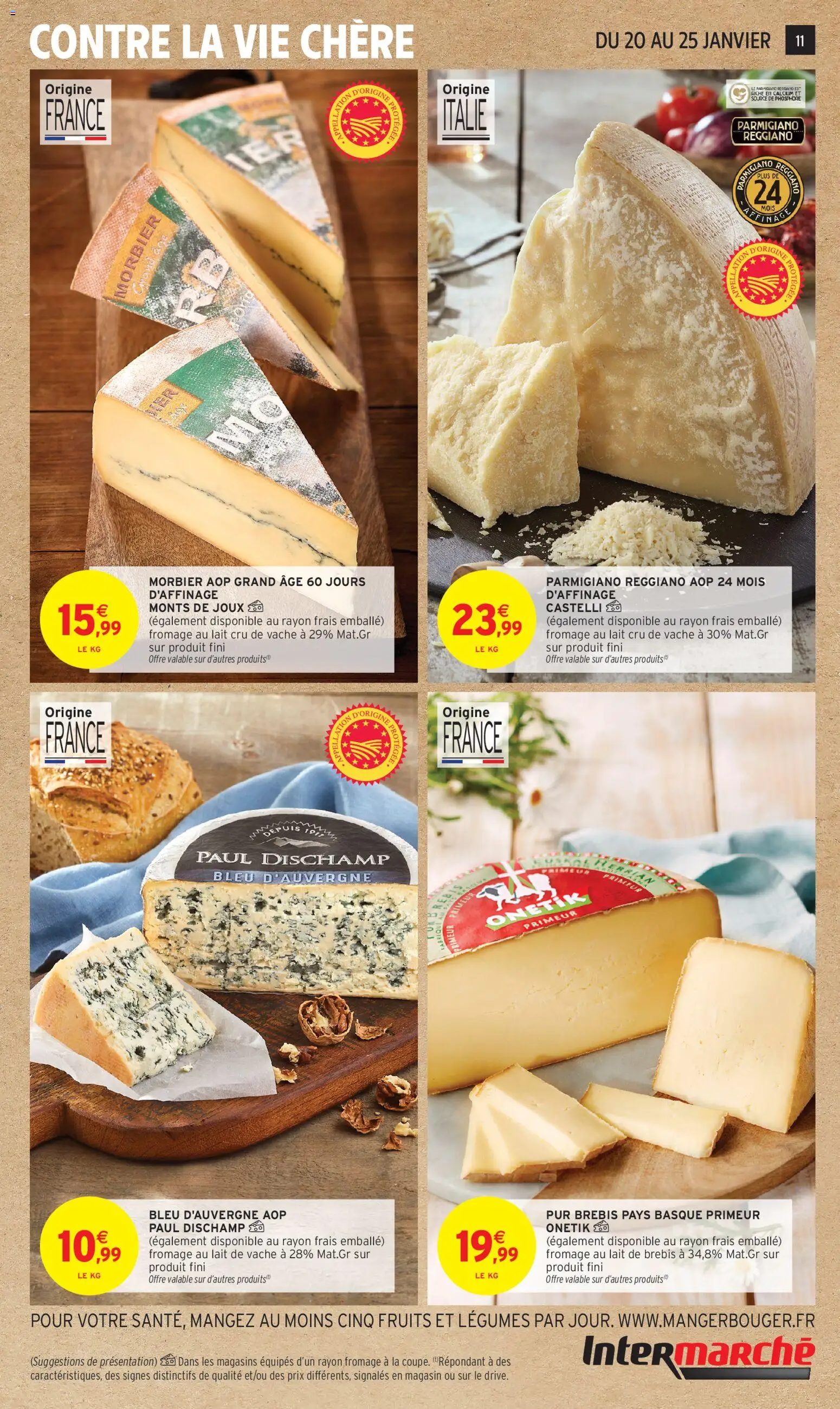 {H1} | Page: 11 | Produits: Morbier aop, Lait, Fromage