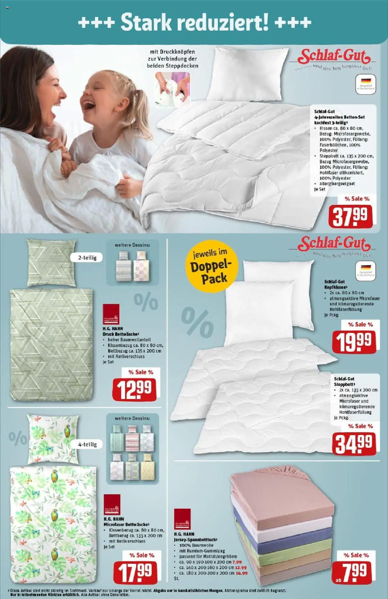 Rewe prospekt Dachau	 - gültig ab dem 29.06.2025 | Seite: 41 | Produkte: Kissen, Bettwäsche, Kopfkissen, Bettenset