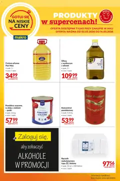 Pogląd oferty "Makro gazetka - Gotuj się na niskie ceny" - ważna od 02.03.2026
