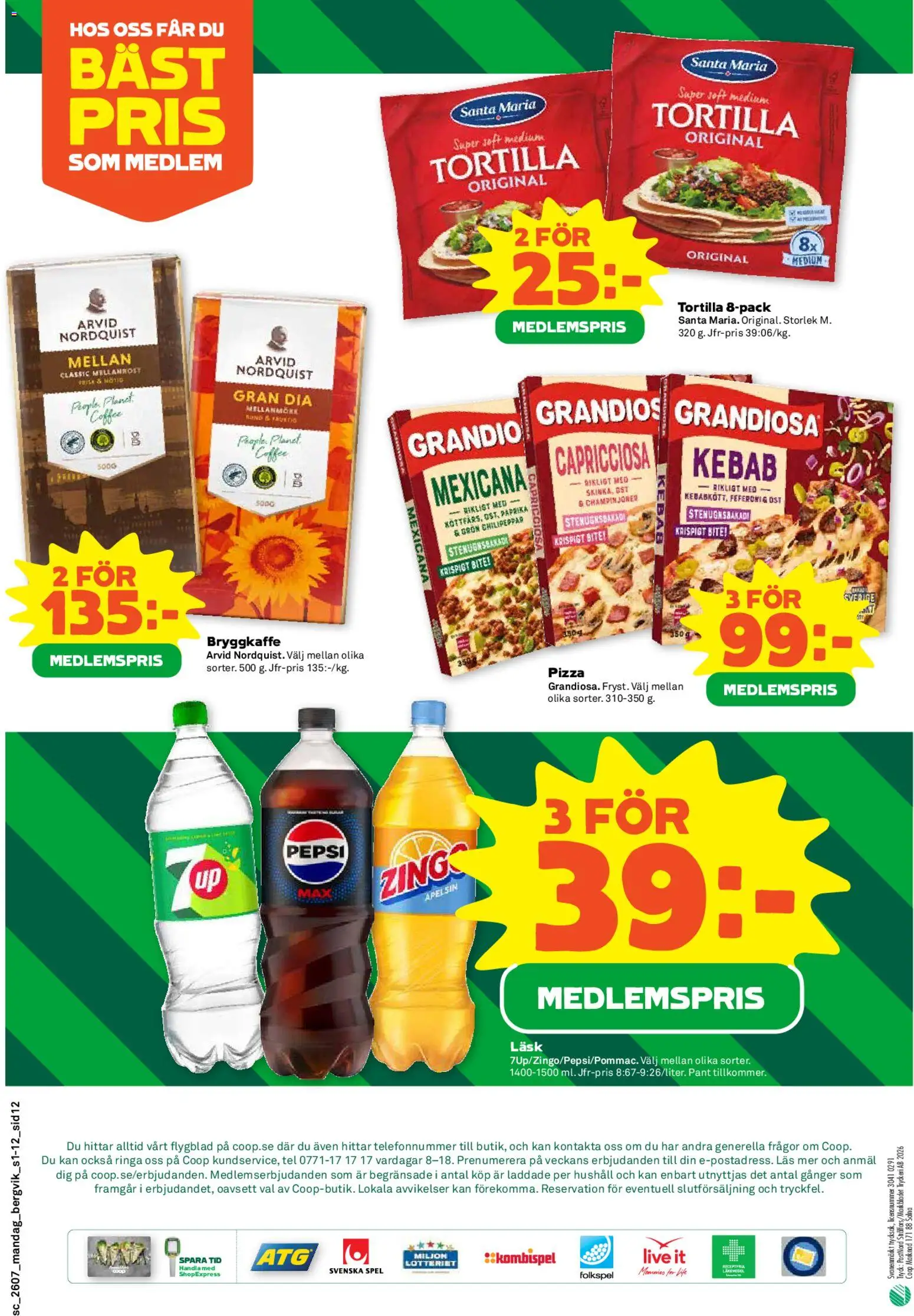 Stora Coop reklamblad aktuell från 09.02.2026 | Sida: 12