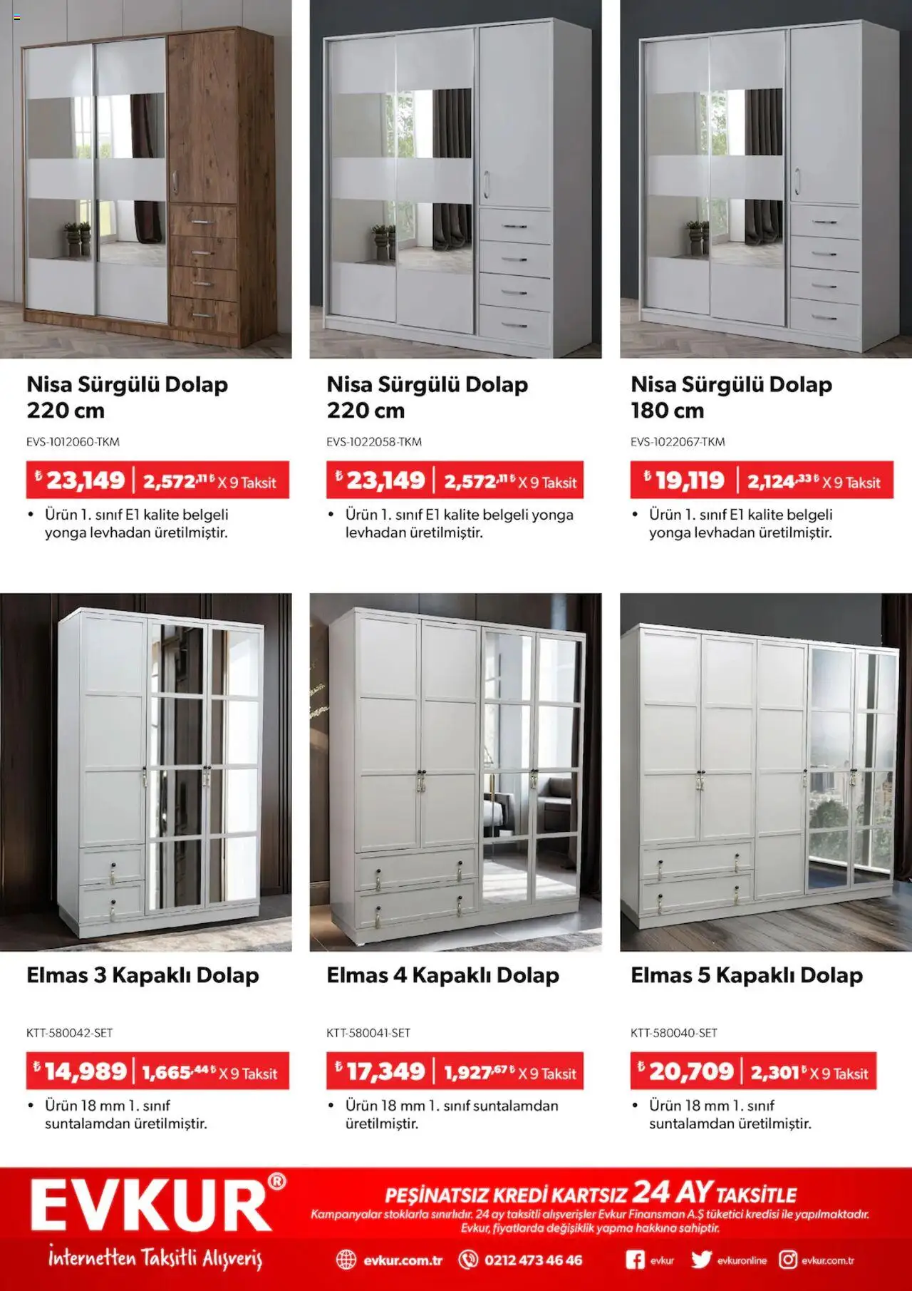 Evkur Katalog - 06.10.2025 tarihinden itibaren geçerlidir | Sayfa: 16