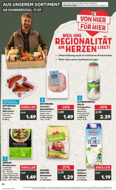 Kaufland prospekt Mosbach	 - gültig ab dem 21.07.2025 | Seite: 27 | Produkte: Milch, Gemüse, Maultaschen, Kuchen