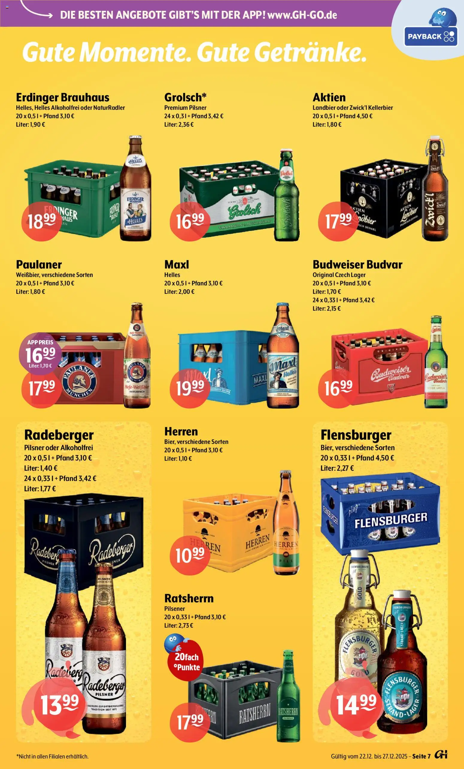 Getränke Hoffmann - Nordrhein - Westfalen – gültig ab 22.12.2025 | Seite: 7