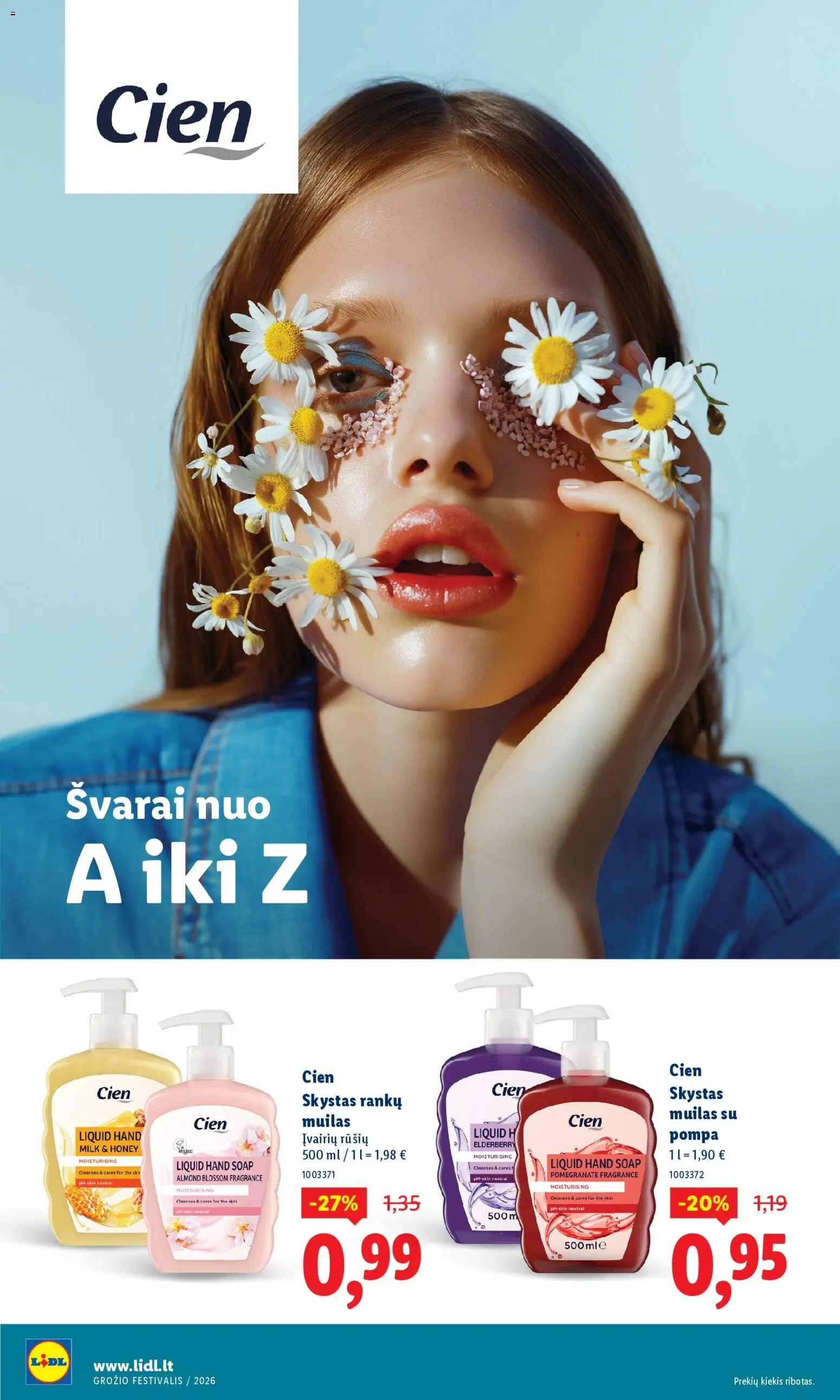 LIDL akcijos nuo 12.02.2026 | Puslapis: 12 | Prekių: Muilas