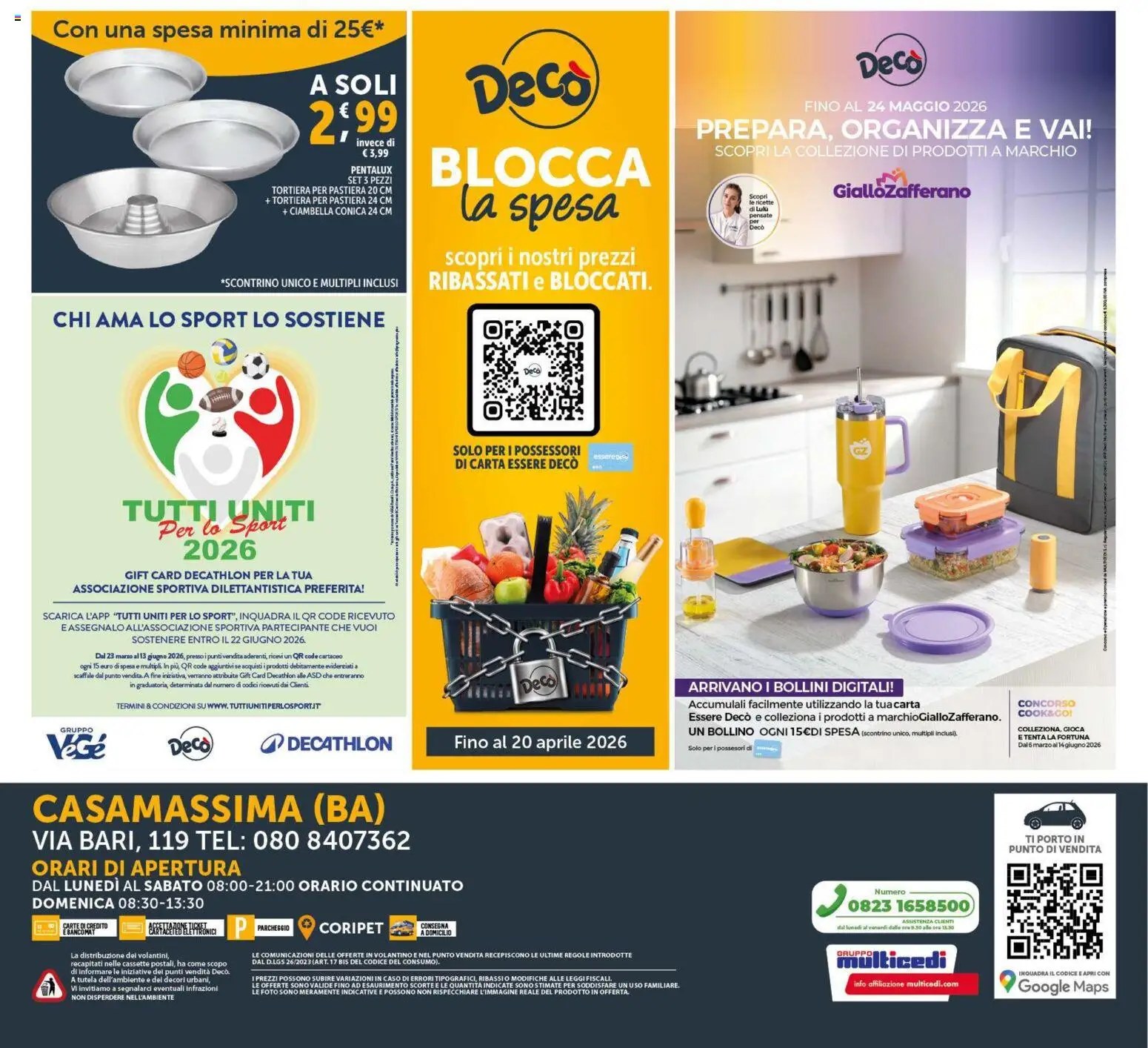 Volantino Decò del 17.03.2026 | Pagina: 24 | Prodotti: Tortiera, Scaffale