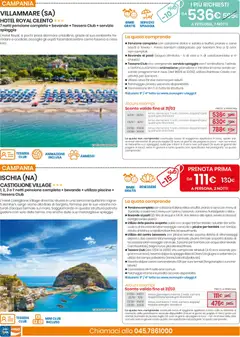 Anteprima del volantino Eurospin volantino Viaggi Sud valido a partire dal 11.03.2026 | Pagina: 6 | Prodotti: Acqua, Lettino, Bottiglia, Tavolo