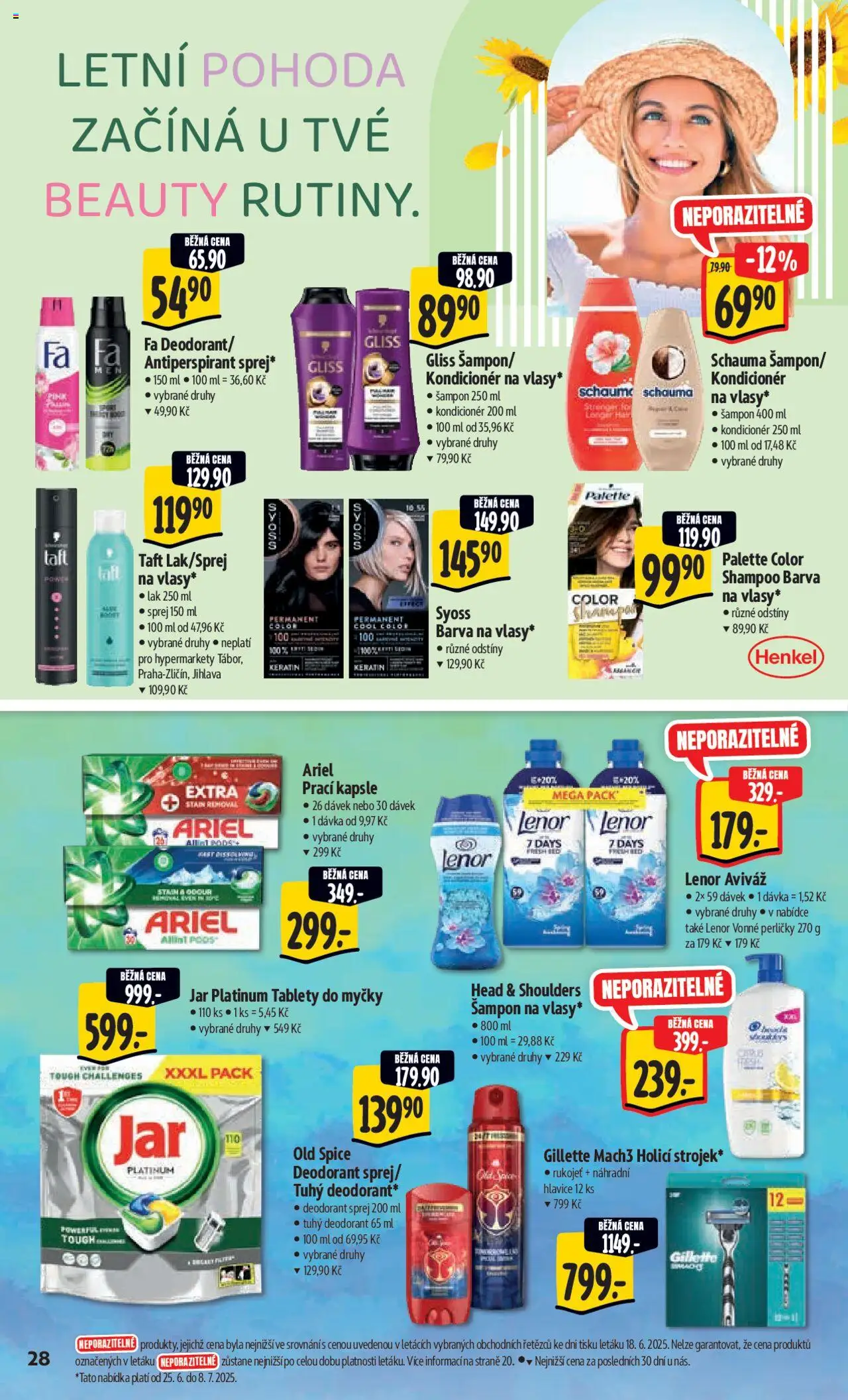 Albert leták - Hypermarket od 25.06.2025 | Strana: 37 | Produkty: Syoss, Lenor, Aviváž Lenor, Jar platinum