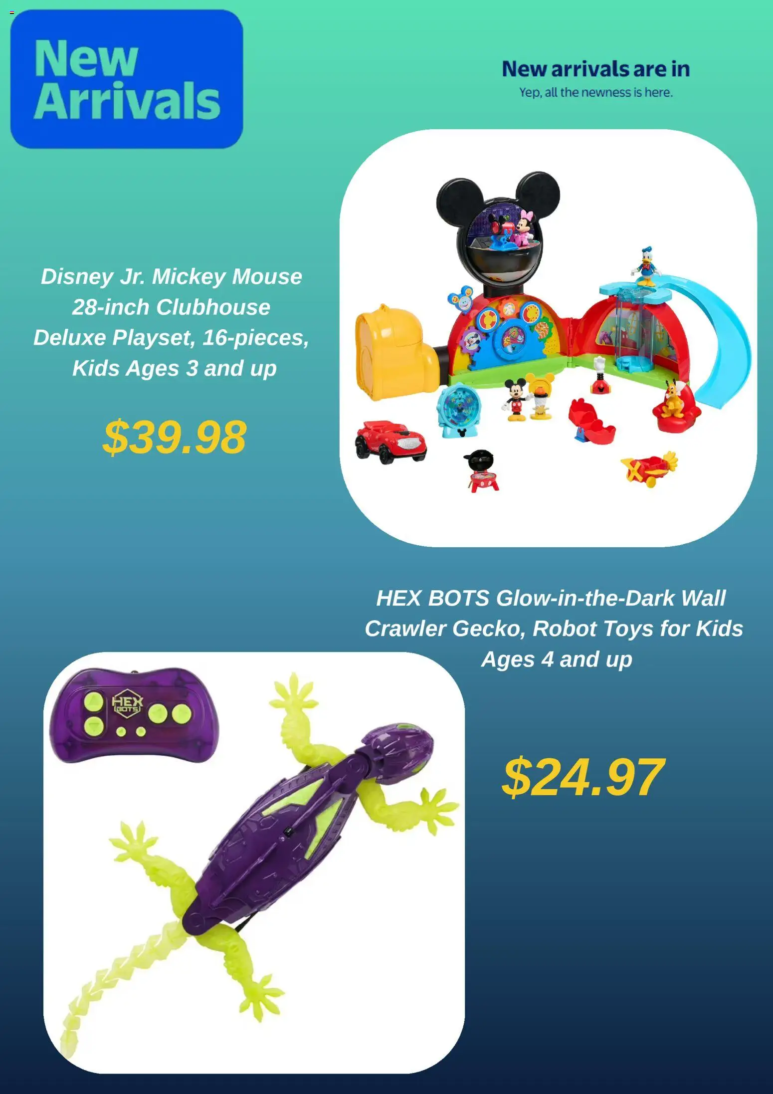 Walmart Catalogue valid from 03.11.2025 | Page: 3 | Products: Gauda, Mouse, Robot