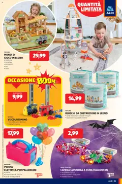 Anteprima del volantino Volantino Aldi	 valido a partire dal 20.10.2025 | Pagina: 25 | Prodotti: The, Gioco, Batteria, Batterie