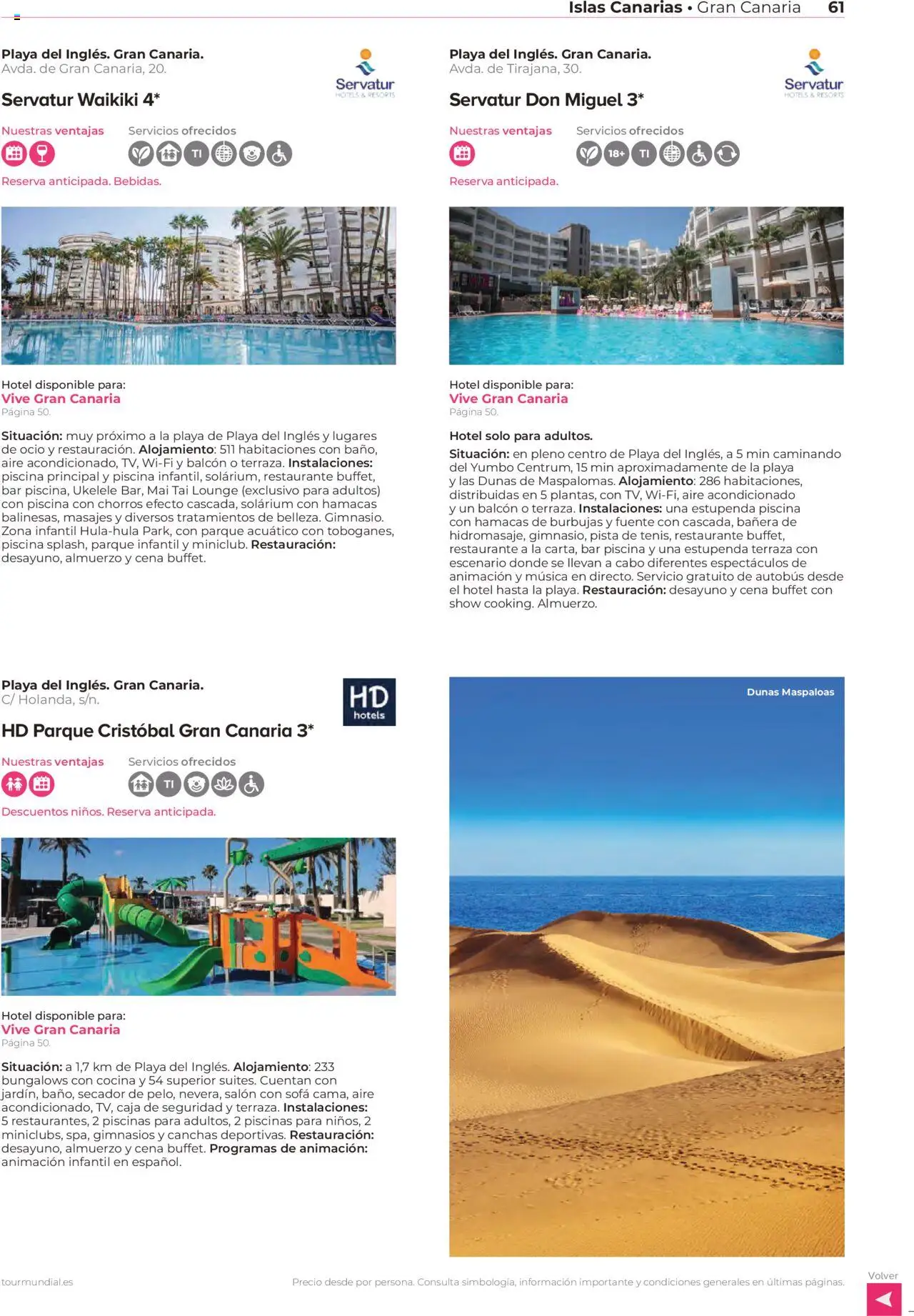 Viajes El Corte Inglés - Costas e islas │ válido desde el 26.03.2025 | Página: 61 | Productos: Cocina, Aire acondicionado, Sofá, Caja