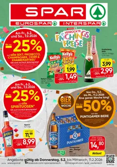 Spar Fasching - Steiermark ab 05.02.2026 gültig