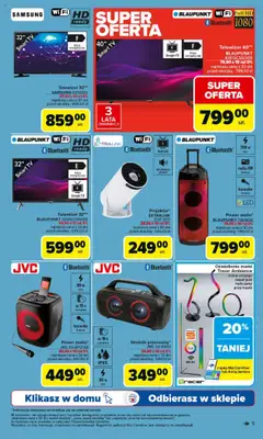 Carrefour Gazetka - Multimedia od 26.05.2025 | Strona: 5 | Produkty: Karta, Telewizor, Audio, Radio