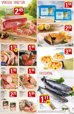 WEZ Prospekt - gültig ab dem 28.07.2025 | Seite: 7 | Produkte: Dorade, Ananas, Salami, Schinken