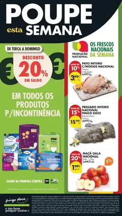 Pré-visualização Pingo Doce folheto válido de 10.03.2026 | Página: 56 | Produtos: Leite infantil, Leite, Maça